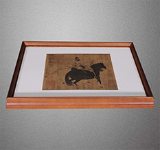 渭南市书画装裱配框服务案例